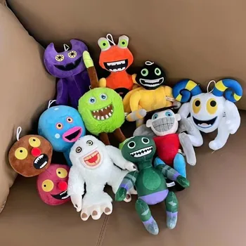 10 стильных плюшевых игрушек My Singing Monsters Wubbox, милых мягких кукол на День рождения ребенка, Рождественский подарок