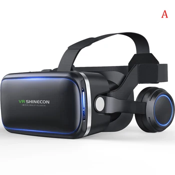 100% абсолютно новые и высококачественные 3D-очки, стереофоническая картонная гарнитура виртуальной реальности, шлем Bluetooth