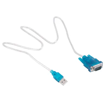 100set CH340 USB-RS232 COM-Порт Последовательный КПК 9-контактный DB9 Кабель-адаптер от Мужчины к мужчине M/M Для ПК PDA GPS Поддержка Windows7 8