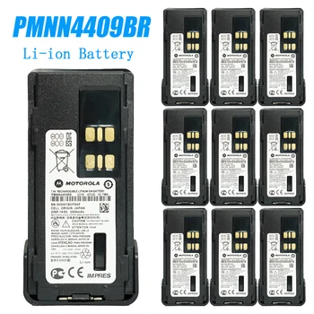 10шт MNN4409BR USB Аккумуляторная Батарея для Motorola Двухсторонние Радиостанции P8668 P6600i GP328D XPR3300 XPR3500 XPR7350 APX1000 DP4401 0
