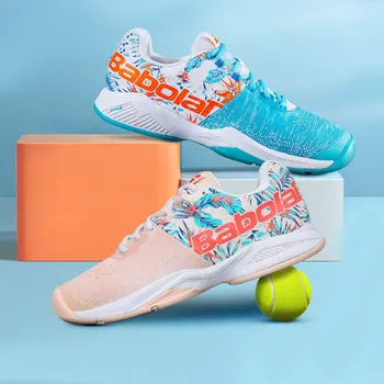 2022 Новые теннисные кроссовки, обувь для бадминтона для мужчин, мужские дышащие высокоэластичные нескользящие спортивные кроссовки, теннисный движитель 0
