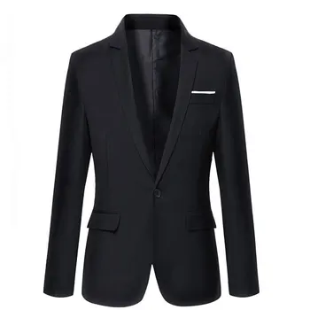 2023 новый модный мужской костюм, повседневный деловой блейзер, костюм на одной пуговице, топ для мужчин