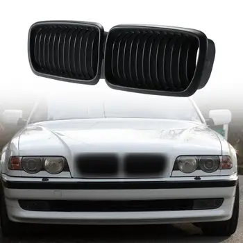 2шт авторешеток, защищающих от царапин, противоударные автомобильные решетки для BMW 7 серии E38 1999-2001 0