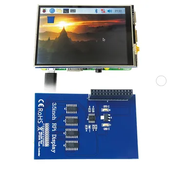 3,5-Дюймовый Модуль Сенсорного экрана Raspberry Pi 4 поколения TFT LCD Hx8357d Drive 3B