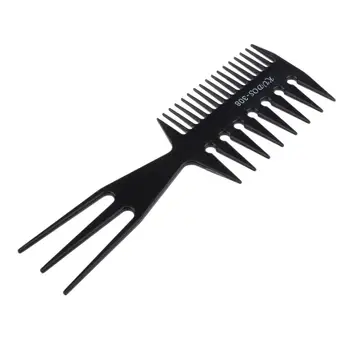 3X Парикмахерская расческа для волос в африканском стиле, распутывающая косу, приподнимающая гребень для волос 0