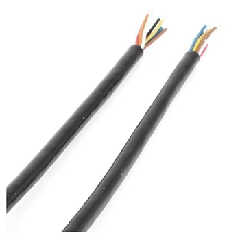 3X8-контактный разъем M / F, водонепроницаемый соединительный кабель черного цвета