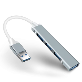 4-портовый USB 3.0-концентратор USB-концентратор Высокоскоростной разветвитель Type C 5 Гбит/с для ПК Компьютерные аксессуары Многопортовый концентратор 4 порта USB 3.0 2.0
