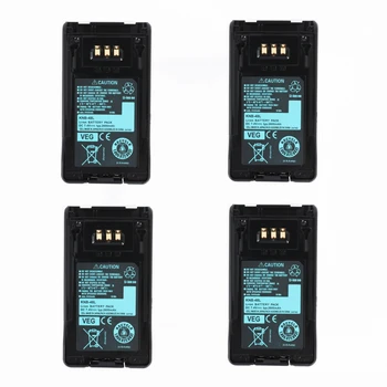 4 упаковки 7,4 В 2600 мАч Сменная Литиевая Батарея для Kenwood TK-5220 TK-5320 NX-200 NX-300 NX200 NX300 NX-200G NX-300G KNB-48L 0
