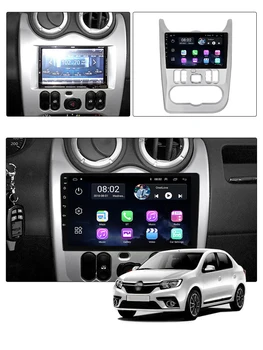 4-ядерный автомобильный радио мультимедийный плеер для Renault Logan 1 Sandero Lada Lergus largus Dacia 2010-2015 аудиосистема Android GPS