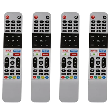 4X Для Skyworth Android TV 539C-268920-W010 Для Smart TV TB5000 UB5100 UB5500 Пульт дистанционного Управления 0