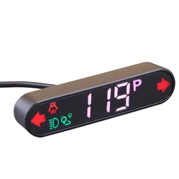 652F автомобильный HUD-дисплей OBD GPS, цифровая система предупреждения о спидометре GPS для модели 3 Y