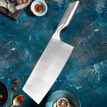 7-дюймовый Кухонный Нож Шеф-Мясника Японского Повара Nakiri Full Tang Из Нержавеющей Стали 4Cr13MoV Для Нарезки Кулинарных Инструментов