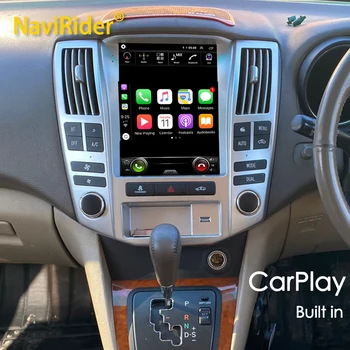 8 ГБ ОЗУ 128 ГБ ПЗУ Автомобильный Мультимедийный Плеер Для 2007 Lexus RX 350 RX350 Радио-Видеоплеер Android 13 Стерео Carplay GPS Tesla 10,4
