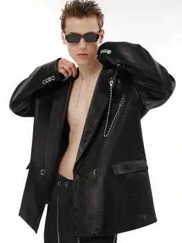 A1636 Модные Мужские пальто и куртки 2023, подиум, Роскошный известный бренд, Европейский дизайн, мужская одежда для вечеринок