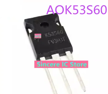 AOK53S60 K53S60 Новый оригинальный полевой транзистор TO-247 53A 600V MOS с возможностью прямой съемки