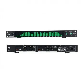 BDS PP-31 Зеленый/белый/синий/желтый/красный Цифровой анализатор звукового спектра Дисплей 1U Измеритель музыкального спектра VU 31 сегмент