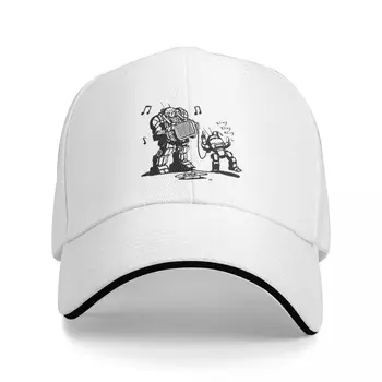 Battletech, The, Танцевальная, Urbanmech, Холст, Дизайн, 5067, Белая бейсболка, западные шляпы, Хип-хоп шляпы boonie, Женская мужская кепка 0