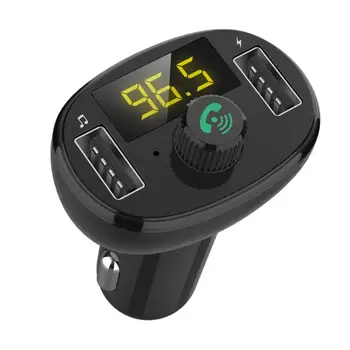 FM-передатчик Автомобильный Bluetooth Беспроводной аудиоприемник громкой связи Автомобильный MP3-плеер 3.4A 2USB Быстрое зарядное устройство Аксессуары для автомобильной электроники