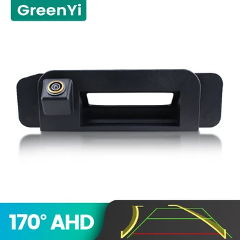 GreenYi 170 ° AHD Траекторная Камера Заднего Вида Автомобиля Mercedes Benz C Class CLA W205 W117 Для Парковки Автомобиля Задним Ходом AHD