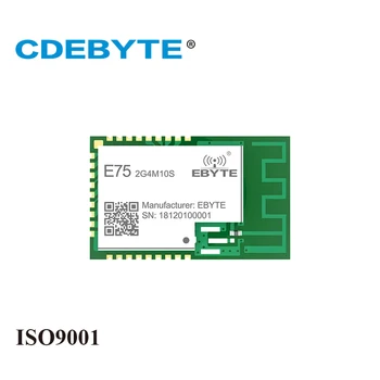 JN5169 Модуль ZigBee 2,4 ГГц CDEBYTE E75-2G4M10S IoT Ad Hoc Network 10dBm 512kb Flash 32bit RISC CPU PCB IPEX SMD RF Передатчик