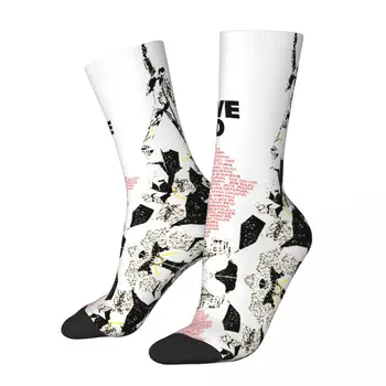 Live Aids (Лучший в мире!) Носки контрастного цвета, эластичные носки с забавным рисунком, классные чулки R216