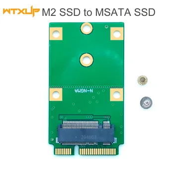 M.2 NGFF SSD для MSATA Mini PCI-E PCI-Express SATA SSD Адаптер Карты SSD Конвертер Для 2230 2242 NGFF SSD
