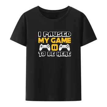 Market Trendz Забавная футболка для видеоигр для геймеров, Футболки для Видеоигр для мужчин, Повседневные Графические Футболки, Хипстерская мужская одежда