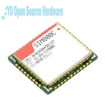 SIM800 SIM800C Четырехчастотный модуль, совместимый с GPRS/GSM Bluetooth, Передача голосовых SMS-данных, Беспроводной приемопередатчик SMD IC-микросхема