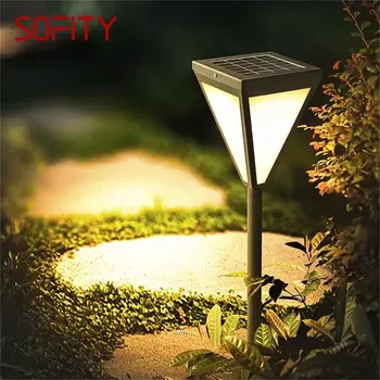 SOFITY Современный креативный светильник для газона на открытом воздухе, классический Водонепроницаемый дом для украшения сада на дорожке виллы 0