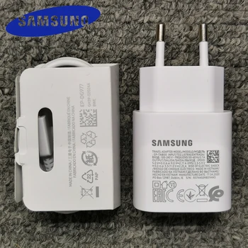 Samsung Super Fast Charger PD PSS 25 Вт Адаптер Питания Для Сверхбыстрой Зарядки Galaxy Z Fold 4 3 2 S20 S21 S22 S23 Note 20 Ultra 10 0