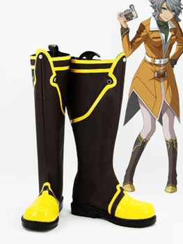 The Legend of Heroes Zero no Kiseki Grace Lynn/ Ботинки для косплея на Хэллоуин, обувь для косплея в стиле аниме, вечерние ботинки для косплея для взрослых, женская обувь
