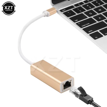 USB C Адаптер Gigabit Ethernet Type-C для локальной сети RJ45 для ноутбуков MacBook Pro Samsung Galaxy S9/S8/Note 9 Сетевая карта USB Ethernet