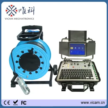 Vicam water well camera 100 м кабель с поворотом и наклоном на 360 градусов подводная скважинная камера для осмотра водопроводных труб V8-3288PT-2