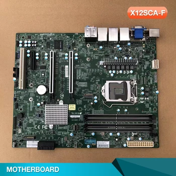 X12SCA-F для материнской платы Supermicro с одним разъемом LGA-1200 Core i9 i7 i5 i3 10-го поколения DDR4