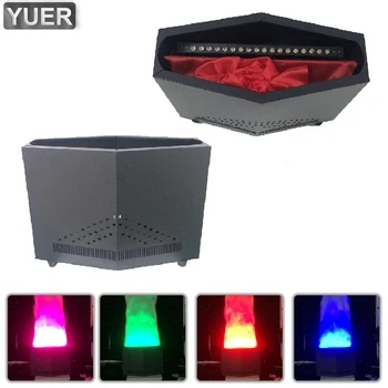 YUER NEW Stage Effect LED Lamp Beads 1,6-Метровый Полноцветный Поддельный Имитирующий Огонь Flame Lighting Машина Для Выдувания Искусственного Пламени 0