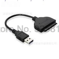 dhl или EMS 50шт USB 3.0-SATA 22-контактный 2,5-дюймовый драйвер жесткого диска SSD кабель-адаптер новейший