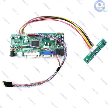 e-qstore: Превратите экран N101N6-L02 10,1 “1024X576 в монитор-ЖК/светодиодный контроллер Lvds Плата преобразователя Diy Kit HDMI-совместимый VGA