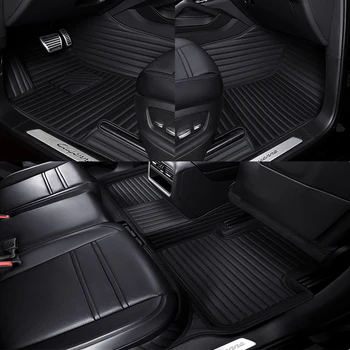 Автомобильные коврики из искусственной кожи на заказ для Subaru XV 2018-2022 годов выпуска Детали интерьера Автомобильные аксессуары Ковер