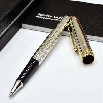 Авторучка-роллер MOM Ag925 MB класса люкс, 163 Шариковые ручки, подарочные канцелярские принадлежности, серебро, золото, канцелярские принадлежности с серийным номером