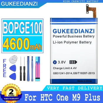 Аккумулятор GUKEEDIANZI BOPGE100 4600 мАч для HTC ONE M9 M9 + M9W One M9 Plus M9pt Hima Ultra 0PJA10 0PJA13 Сменный Bateria 0