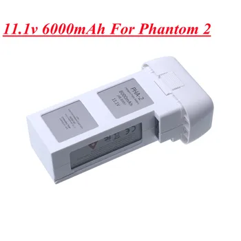 Аккумулятор Lipo 11,1 В 6000 мАч для дрона Phantom 2, аккумулятор для квадрокоптера 57,72 Втч, Запасные части для дрона