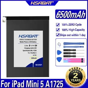 Аккумулятор максимальной емкости HSABAT A1725 6500 мАч для iPad Mini 5 аккумуляторов A1725