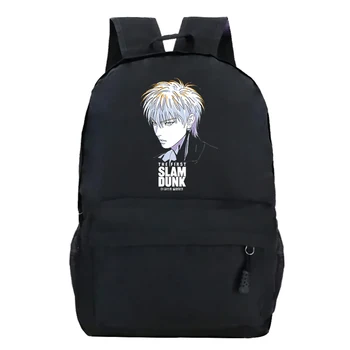 Аниме Рюкзаки для ноутбуков Slam Dunk Для мальчиков и девочек Комиксы Rukawa Maple Дорожные сумки Harajuku Баскетбольные Женские Мужские рюкзаки через плечо