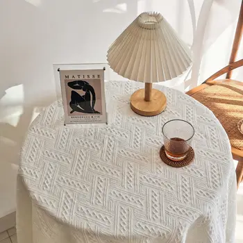 Белая скатерть Японский чайный столик table cloth_AN3437