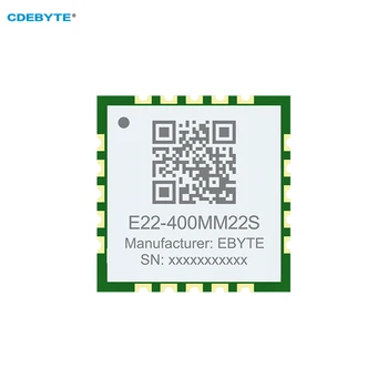 Беспроводной модуль LoRa SX1268 433/470 МГц CDEBYTE E22-400MM22S Сверхмалого Размера SMD Модуль С Отверстием для штамповки Низкое Энергопотребление