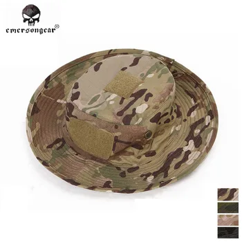 Версия для военных действий Спецназа EMERSONgear Камуфляжный Набор Карт Повышающего уровня Boonie Hat Охотничья Шляпа Солнцезащитная Шляпа