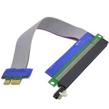 Видеокарта PCI-E 20 см кабельный конвертер PCI-E1X в PCI-E16X удлинительный кабель линия защиты видеокарты адаптер питания