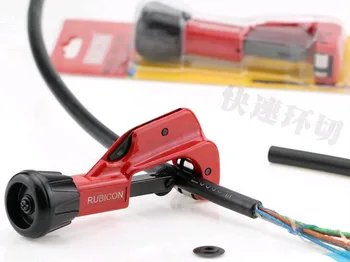 Волоконно-оптический кабель RUBICON, труборез, поперечный резак 3-32 мм, устройство для зачистки оболочки кабеля, гибкий кабель, резак, Бесплатная доставка 0