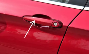 Высококачественная АБС Хромированная дверная ручка, крышка для стайлинга автомобилей BMW X3 2011 2012 2013 2014 2015 2016