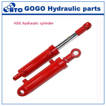 Гидравлический цилиндр HSG Гидравлический цилиндр для грузовых автомобилей высокого давления Гидравлический плунжер двойного действия